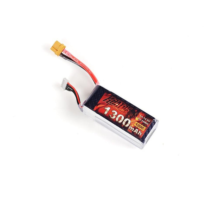 HGLRC KRATOS 4S 14.8V 1300MAH 120C Li-Po Battery - XT60