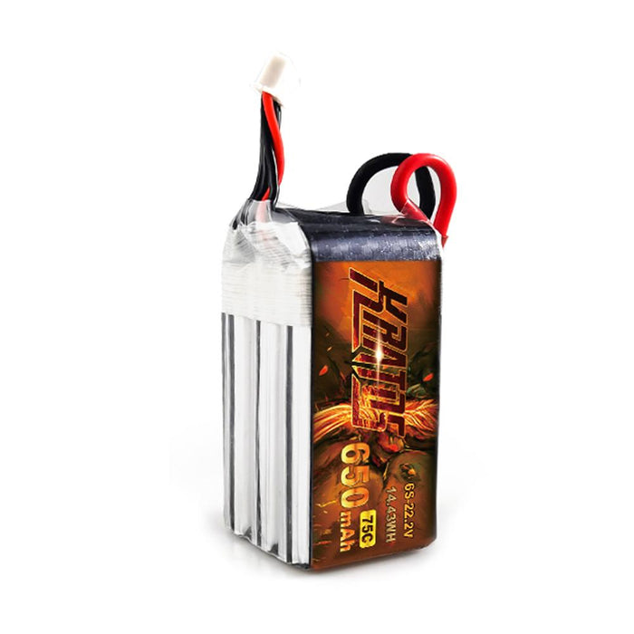 HGLRC KRATOS 6S 22.2V 650MAH 75C Li-Po Battery - XT30