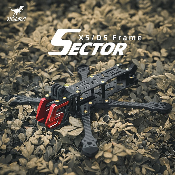 HGLRC Sector D5 5" Freestyle FPV Frame Kit