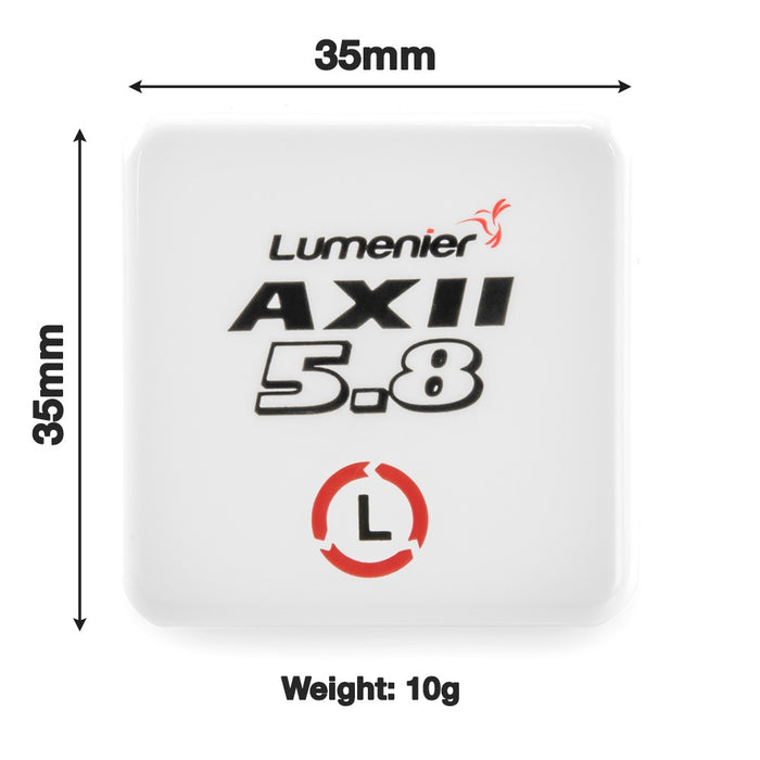 Lumenier AXII Patch Antenna 5.8GHz (LHCP)