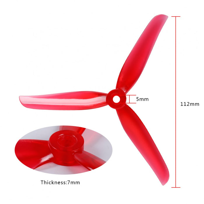 Nazgul 5140 Tri-blades Propellers (2CW-2CCW)