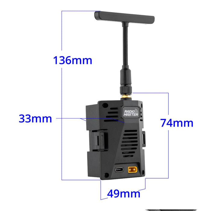 RadioMaster Ranger Micro 2.4Ghz ELRS Module V1.6 - Starter Combo