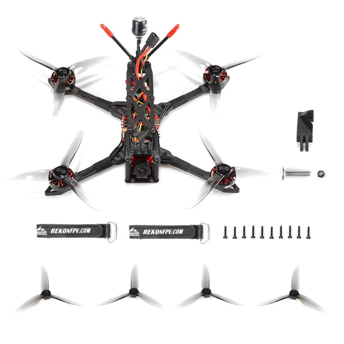 Rekon FPV Rekon4 FR 4" Analog Freestyle Quadcopter w/ Caddx Ratel V2 - 4S