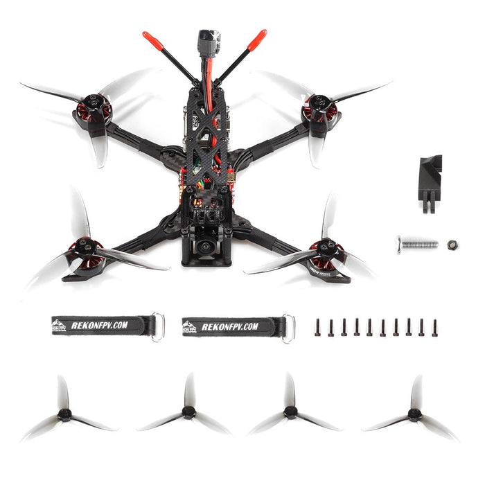 Rekon FPV Rekon4 FR 4" HD Digital Freestyle Quadcopter w/ Caddx Polar Vista Digital HD System - 4S