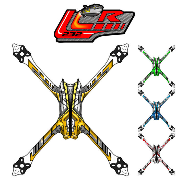 STICKERS SET FOR LETHAL CONCEPTION LCR232 FRAME