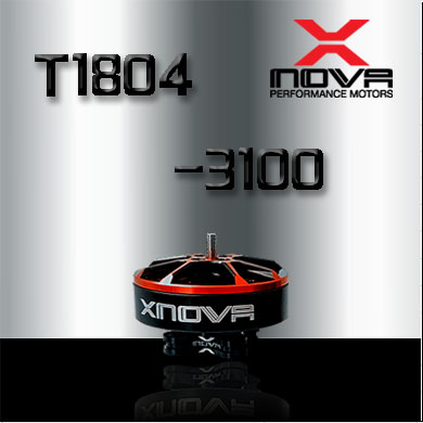 XNova T1804 FPV Racing Series Motor - 3100KV - 1Pc. — Pyrodrone